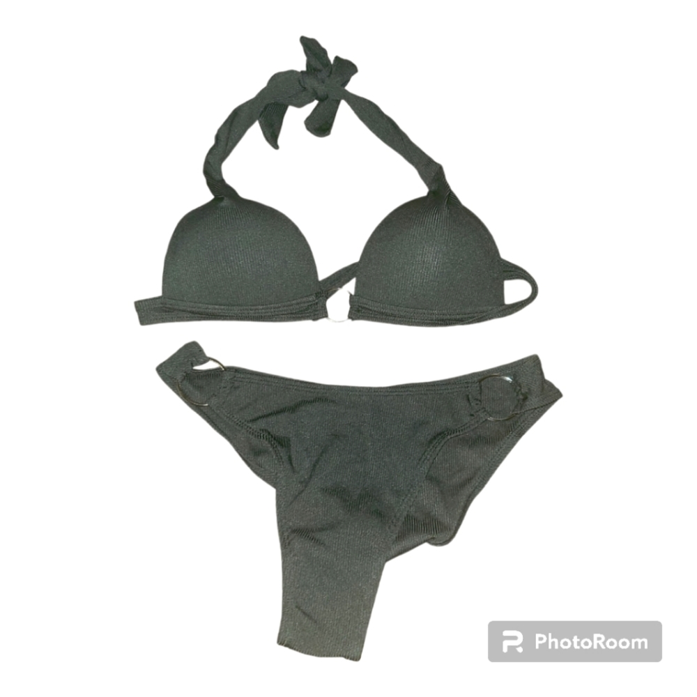 Black ring bikini size Medium